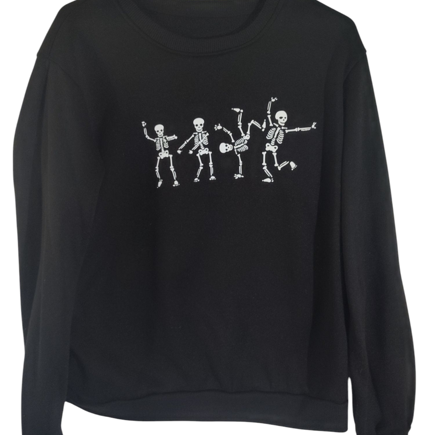 Black Skeleton Dance Sweatshirt